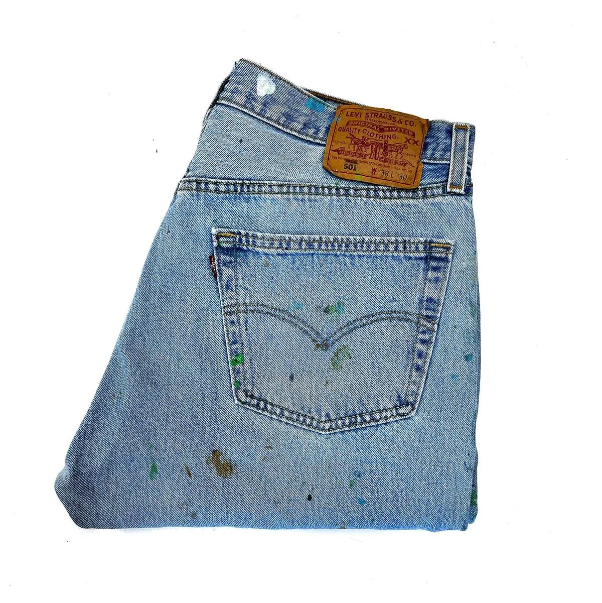 501 Button Fly Made in USA Jeans