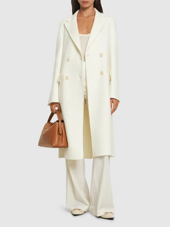 Alberta Ferretti   Double breast long coat 