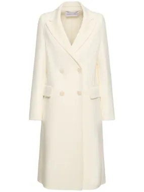 Alberta Ferretti   Double breast long coat 