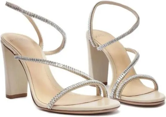 Alexandre Birman Polly Zircone 85 sandals Neutrals