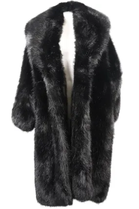 ALEXANDRE VAUTHIER 2023 FAUX FUR COAT UK 8