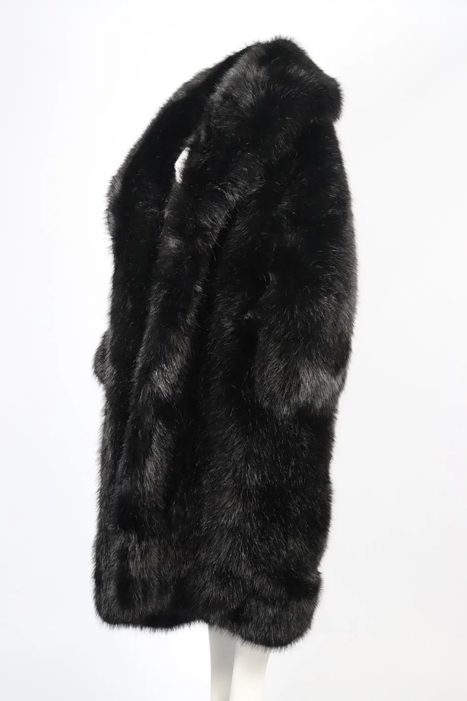 ALEXANDRE VAUTHIER 2023 FAUX FUR COAT UK 8