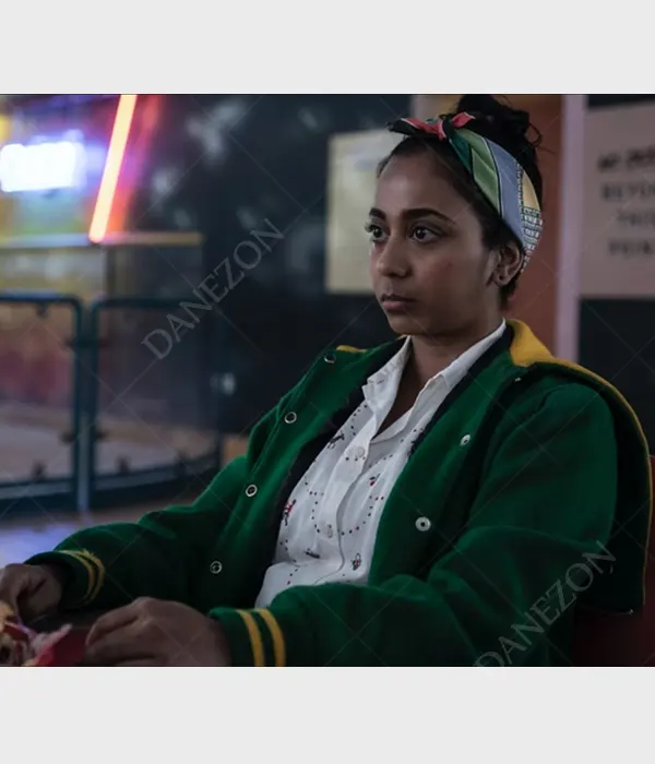 Anjana Vasan Killing Eve S04 Pam Varsity Jacket