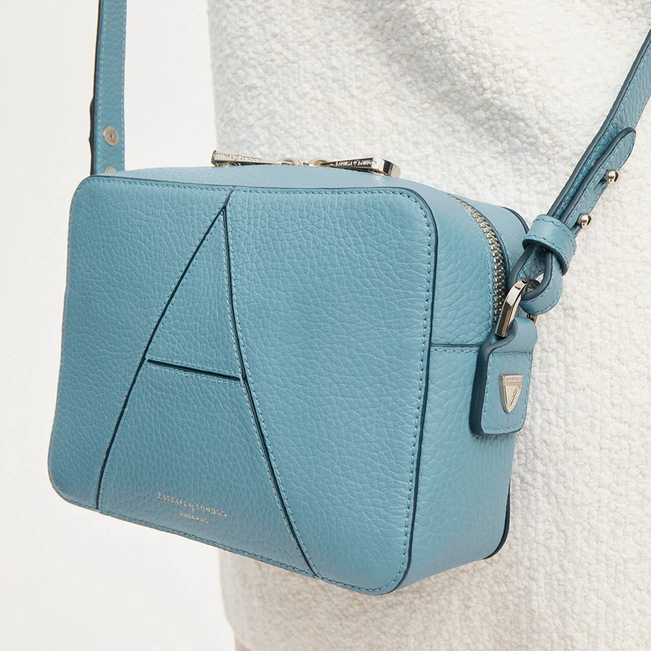 ASPINAL OF LONDON ONLINE EXCLUSIVE Camera Crossbody Bag - Cornflower