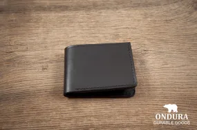 Bifold Coin Wallet, Black