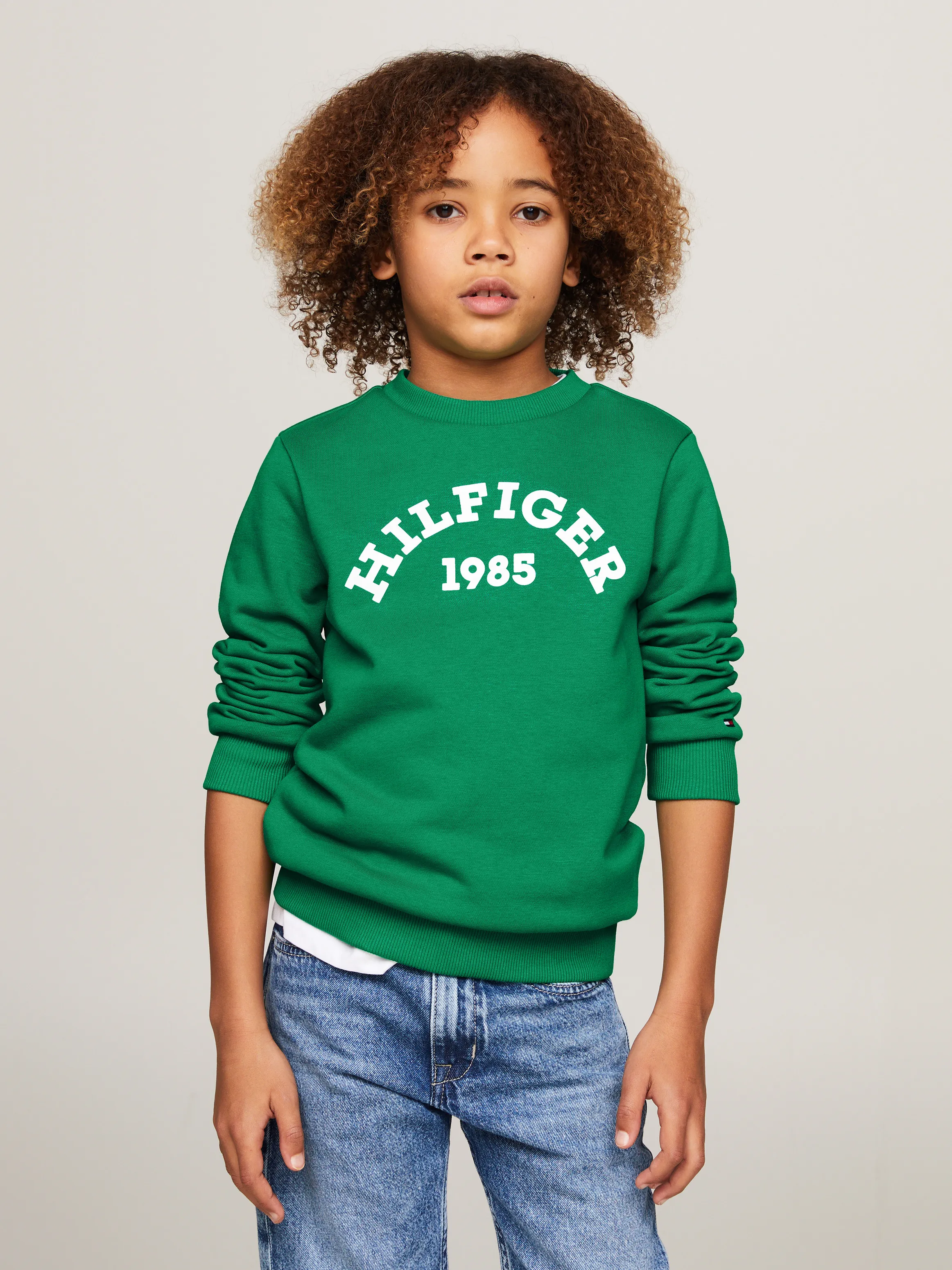 Boys 3-7 Hilfiger Monotype 1985 Collection Sweatshirt | Sweatshirts & Hoodies | Tommy Kids