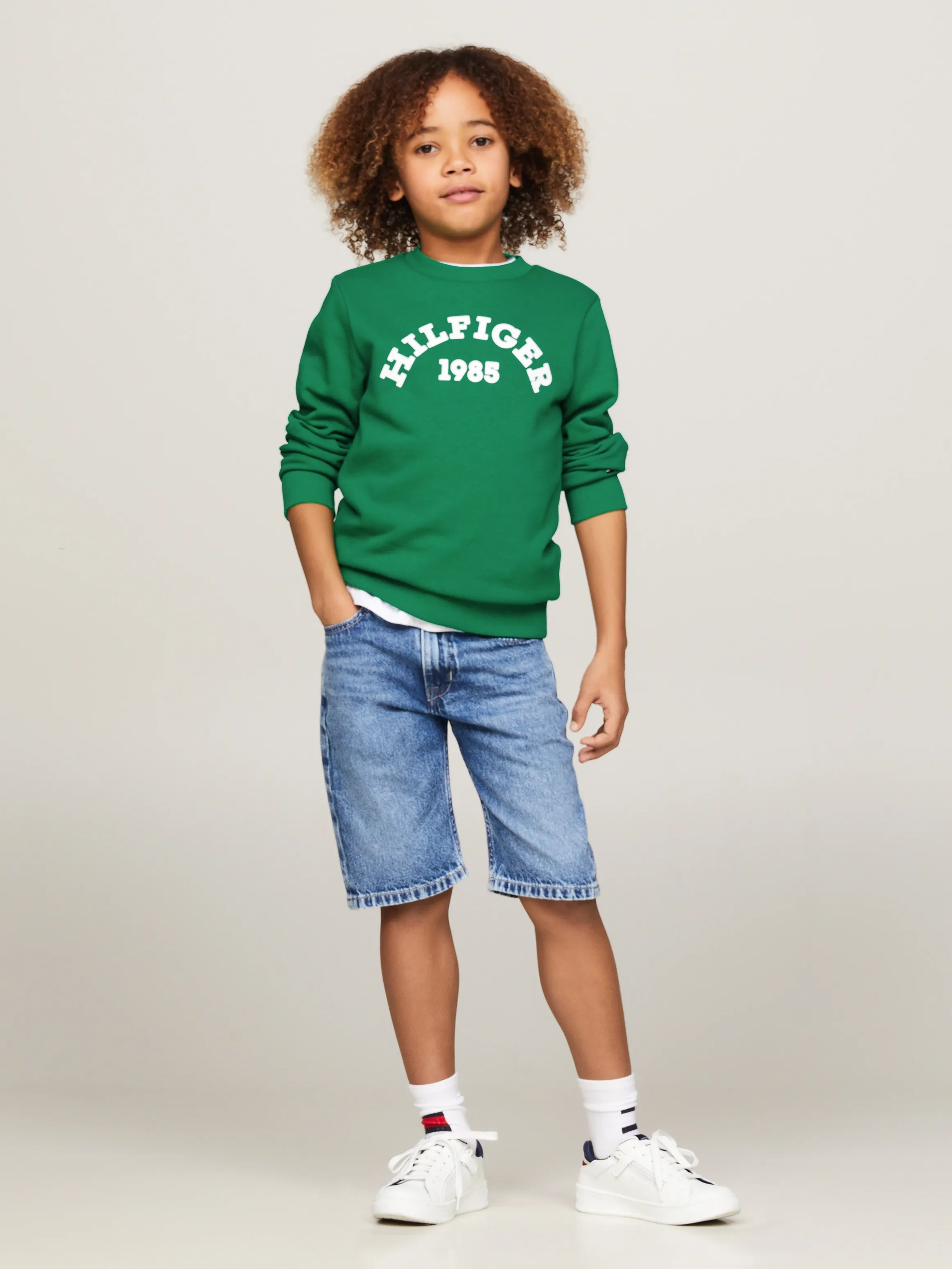 Boys 3-7 Hilfiger Monotype 1985 Collection Sweatshirt | Sweatshirts & Hoodies | Tommy Kids