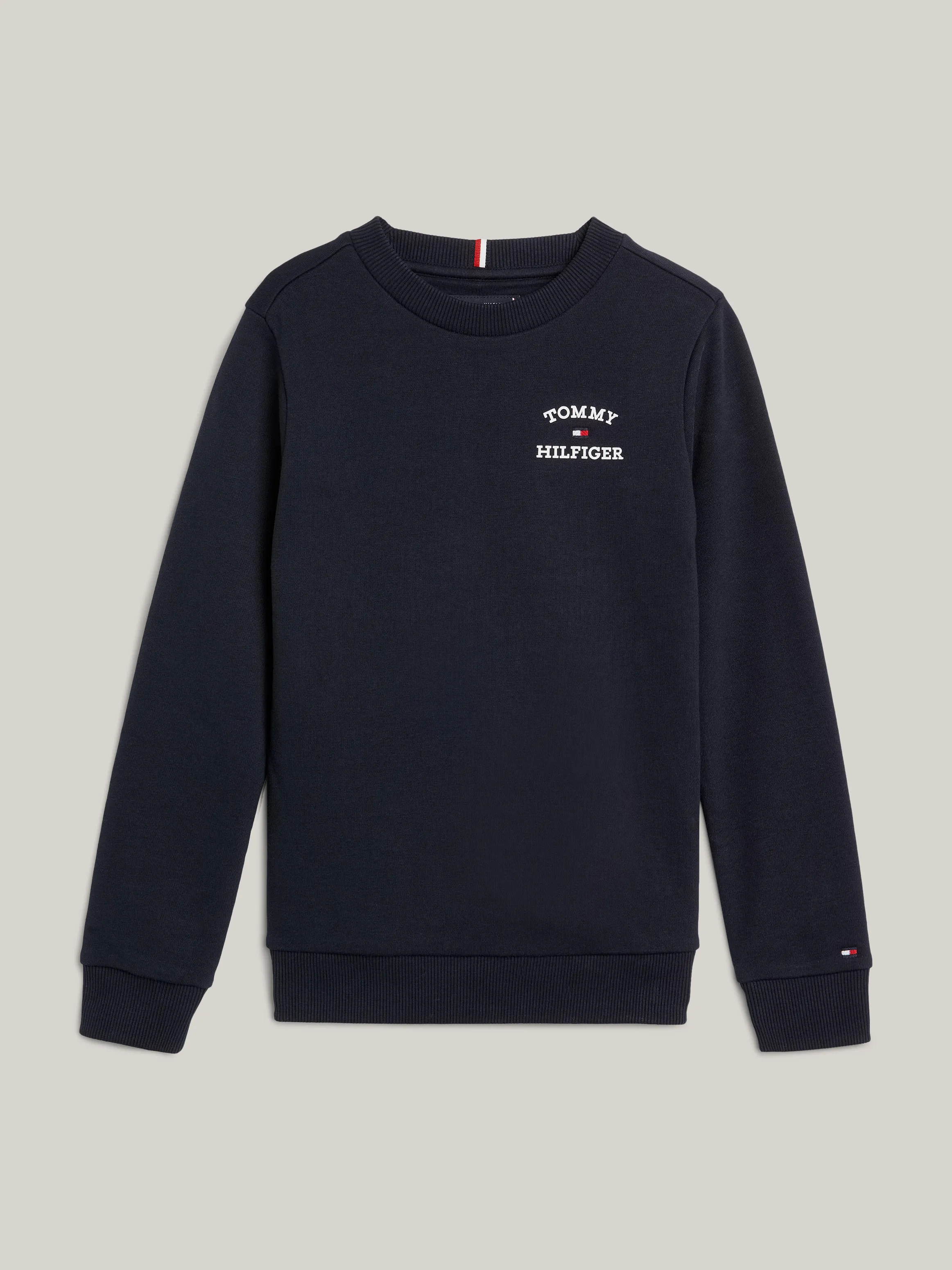 Boys 3-7 Logo Crew Neck Sweatshirt | Sweatshirts & Hoodies | Tommy Kids