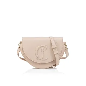 By My Side Crossbody bag - Grained calf leather - Leche