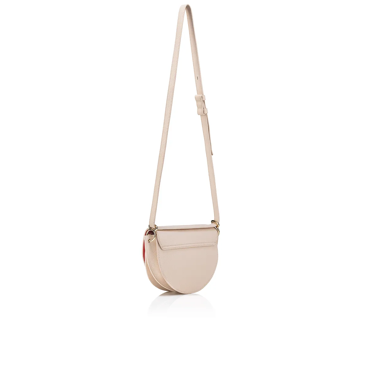 By My Side Crossbody bag - Grained calf leather - Leche