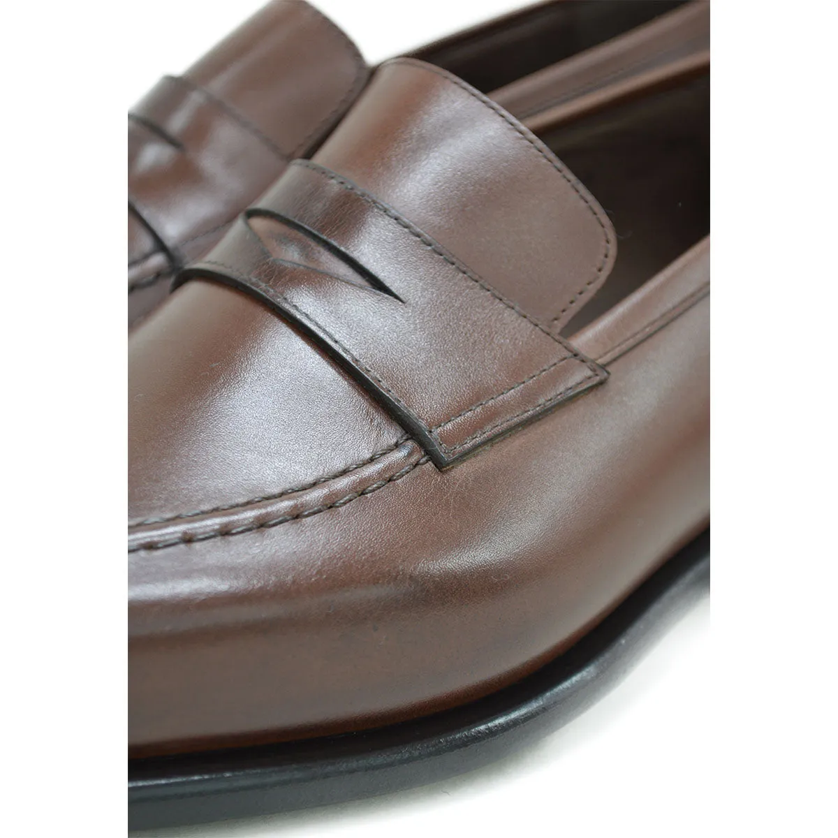 Carlos Santos Penny Loafer (9924)- Dark Brown