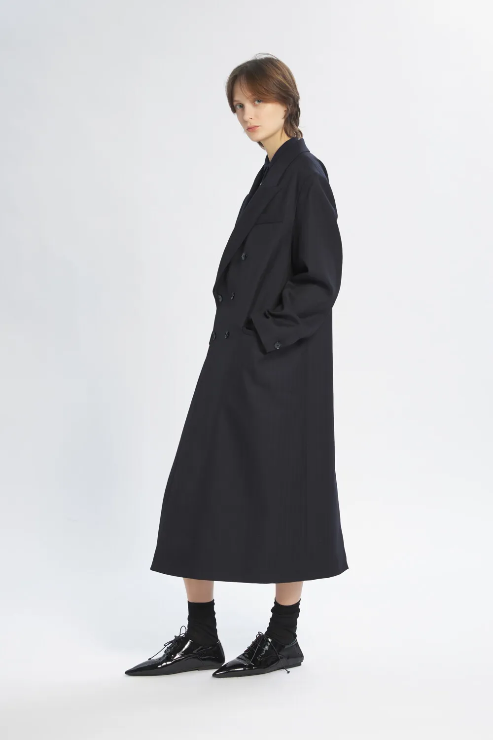 Coat Gianni Postion Navy