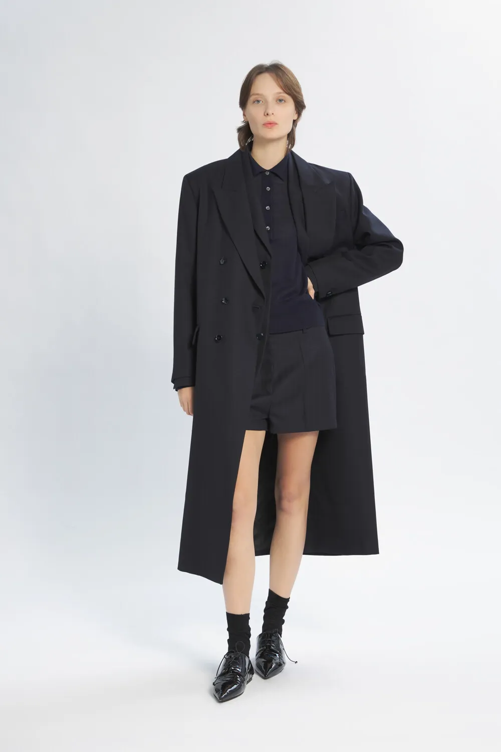 Coat Gianni Postion Navy