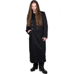 coat men's BLACK PISTOL - Army Coat Denim - BLACK - B-7-007-001-00  -  Metal-shop