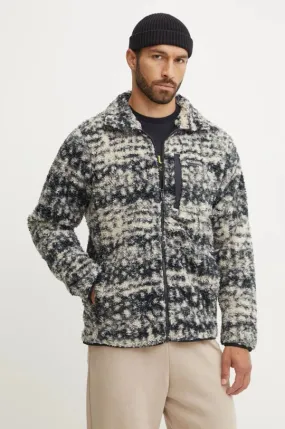 Columbia jacket Winter Pass Printed Fleece men's beige color 2097841