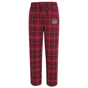 Concepts Sport Montana Grizzlies Maroon/Black Ultimate Flannel Pants