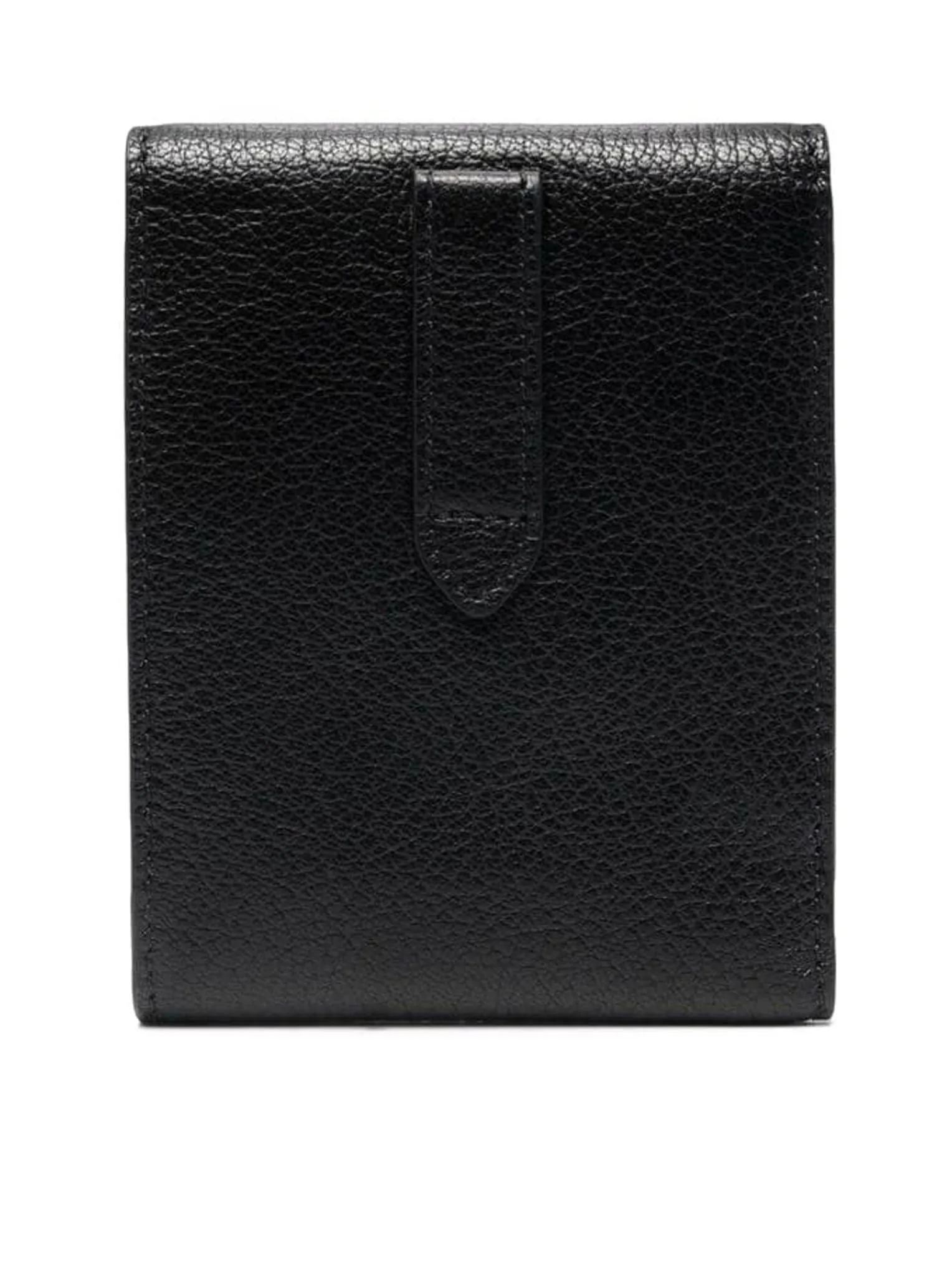 contrast stitch detail wallet