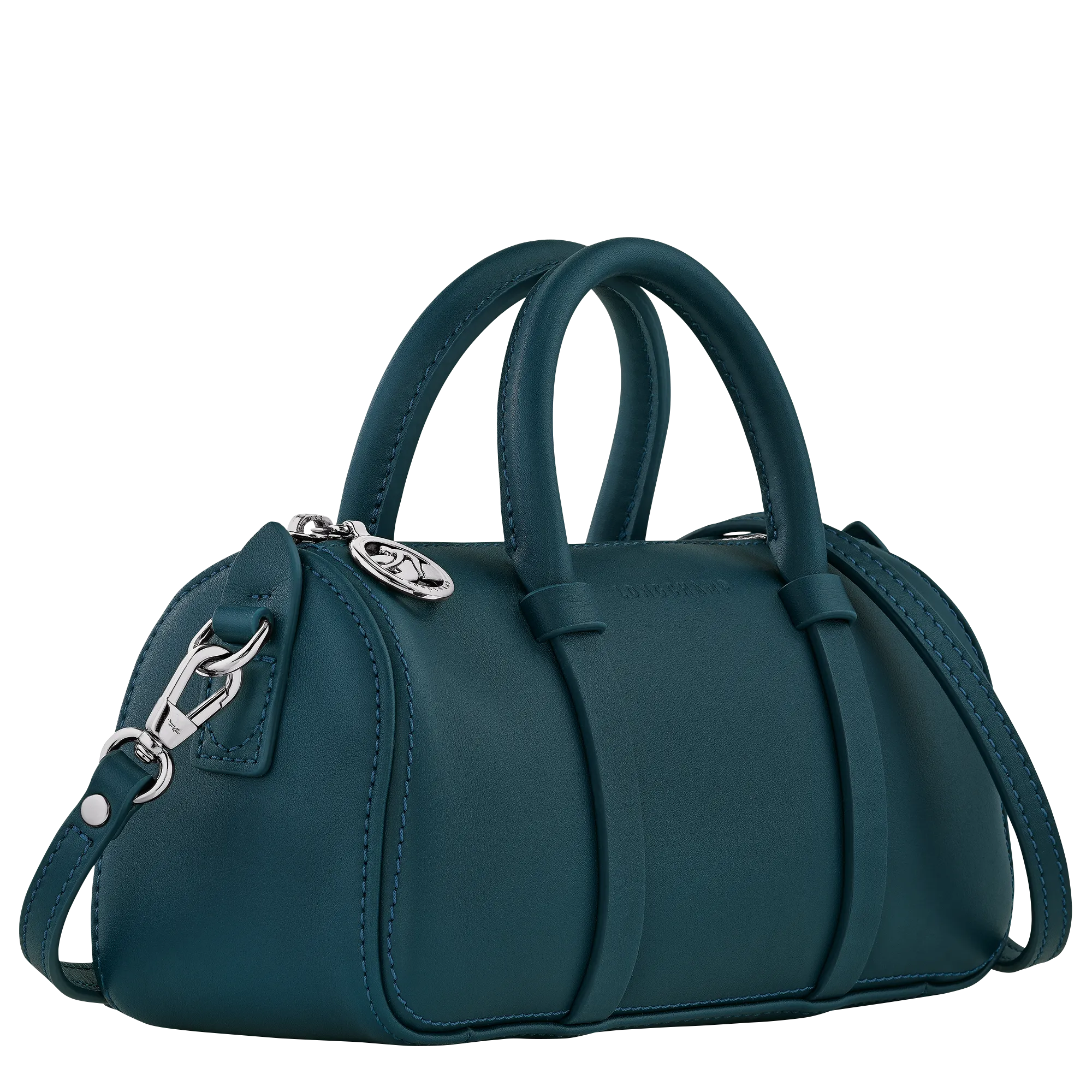 Daylong S Handbag Ink blue - Leather