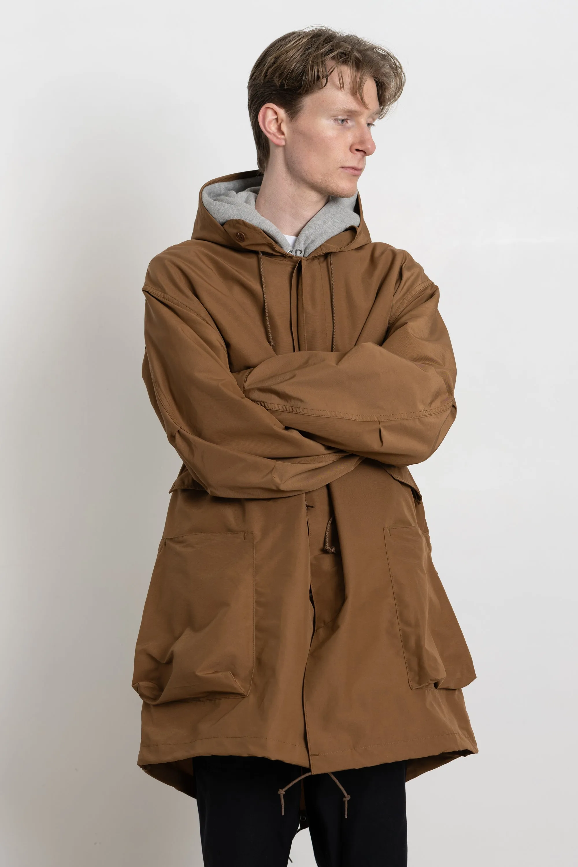 Digs Crew Coat 60 / 40 Khaki