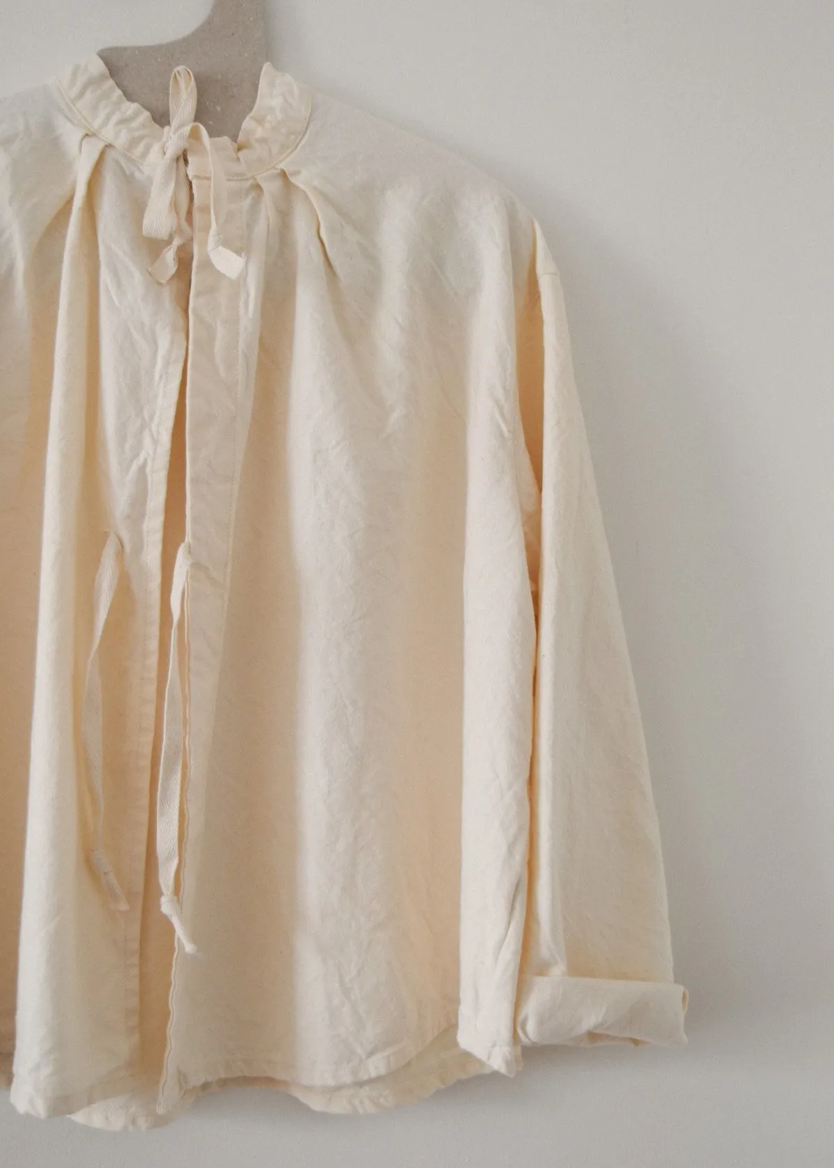 Drawstring Jacket - Natural