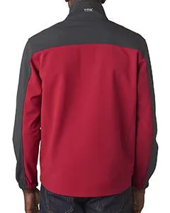 Dri Duck Poly Spandex Motion Jacket 5350 Red/ Charcoal