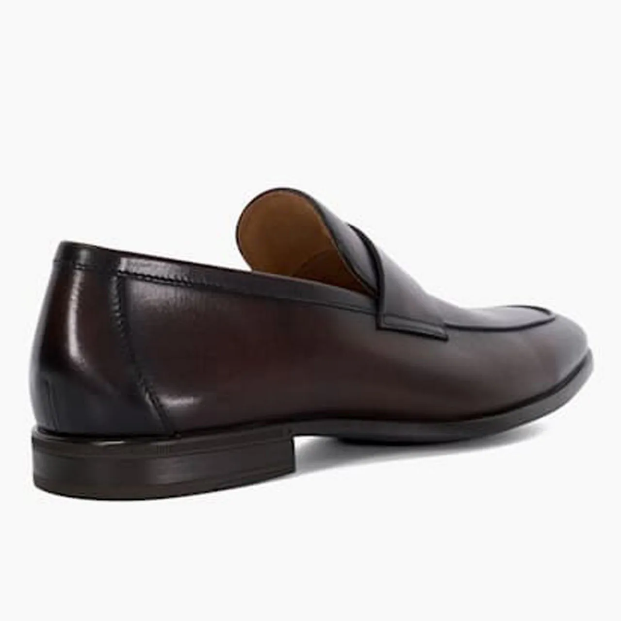 DUNE LONDON Sylas Penny Loafers - Brown