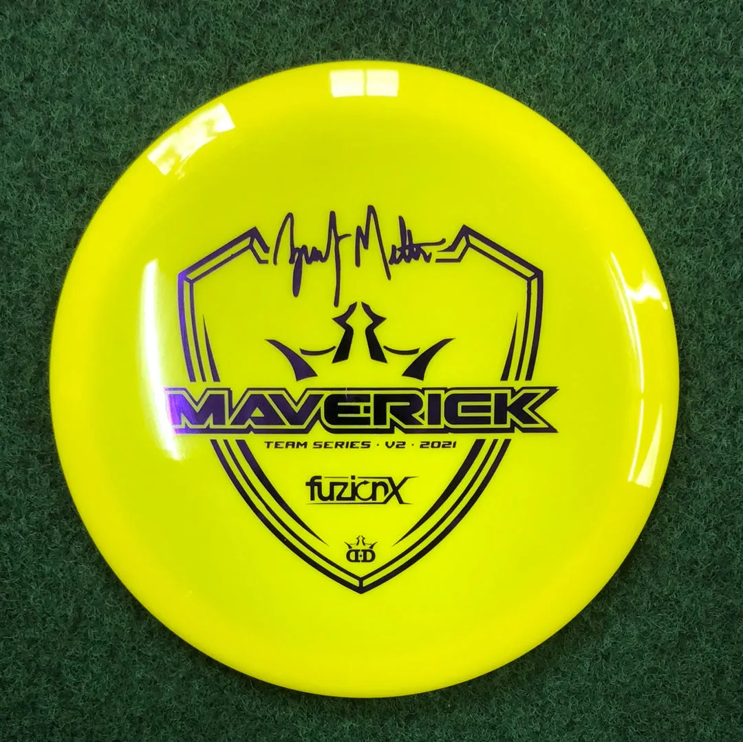 Dynamic Discs Fuzion-X Maverick Zach Melton 2021 Team Series V2