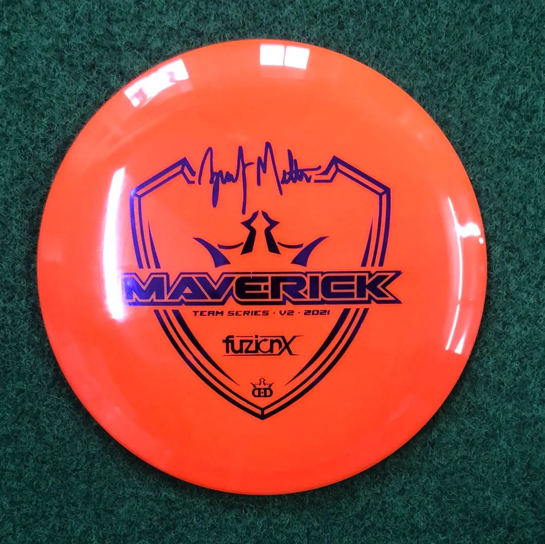 Dynamic Discs Fuzion-X Maverick Zach Melton 2021 Team Series V2