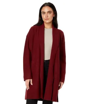 Eileen Fisher Petite High Collar Coat