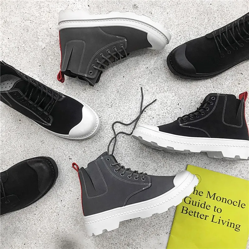 Fashion Ankle Boots Winter Autumn men's