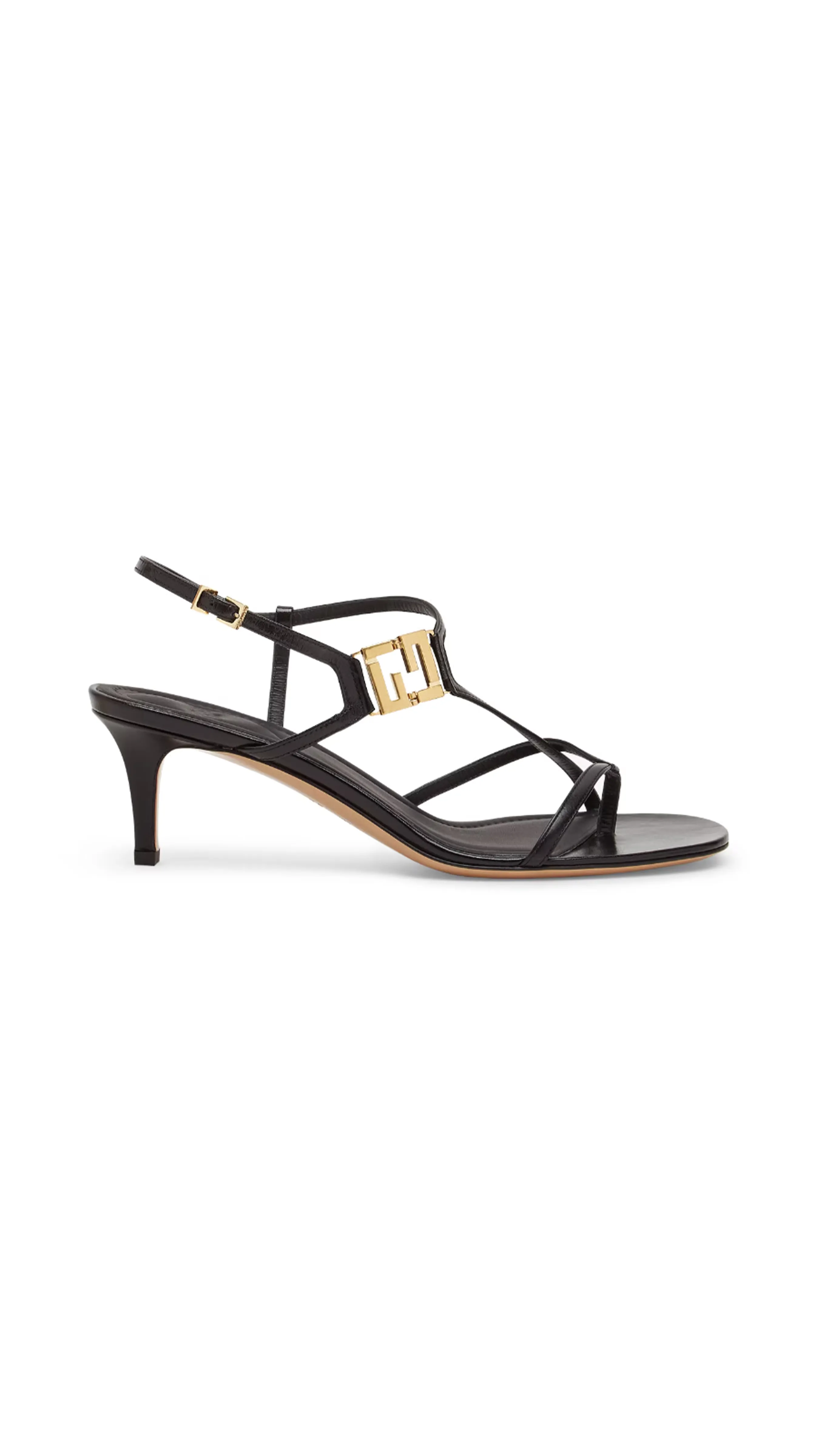 Fendi FFold Sandals - Black