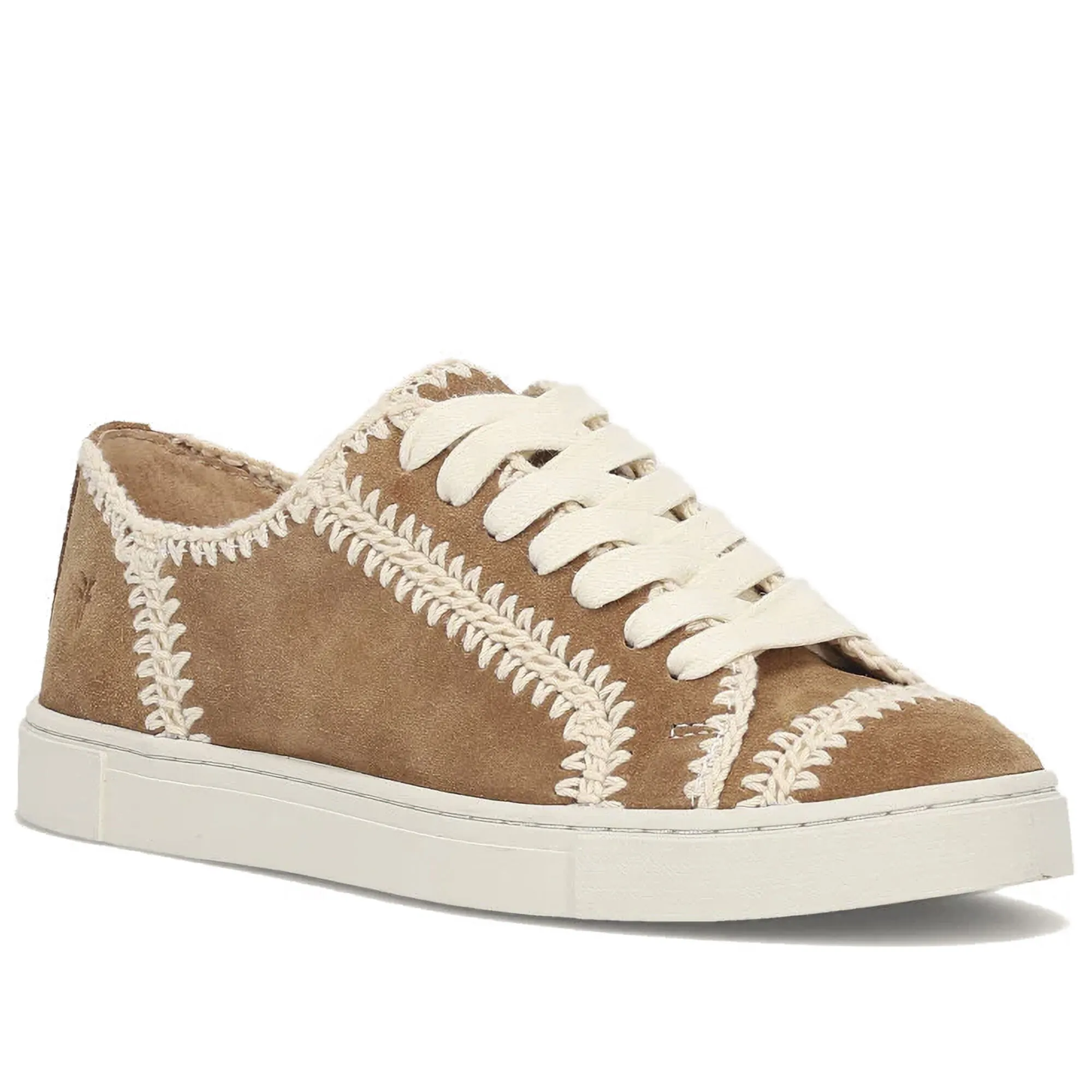 Frye Women's Ivy Crochet Low Lace Sneaker