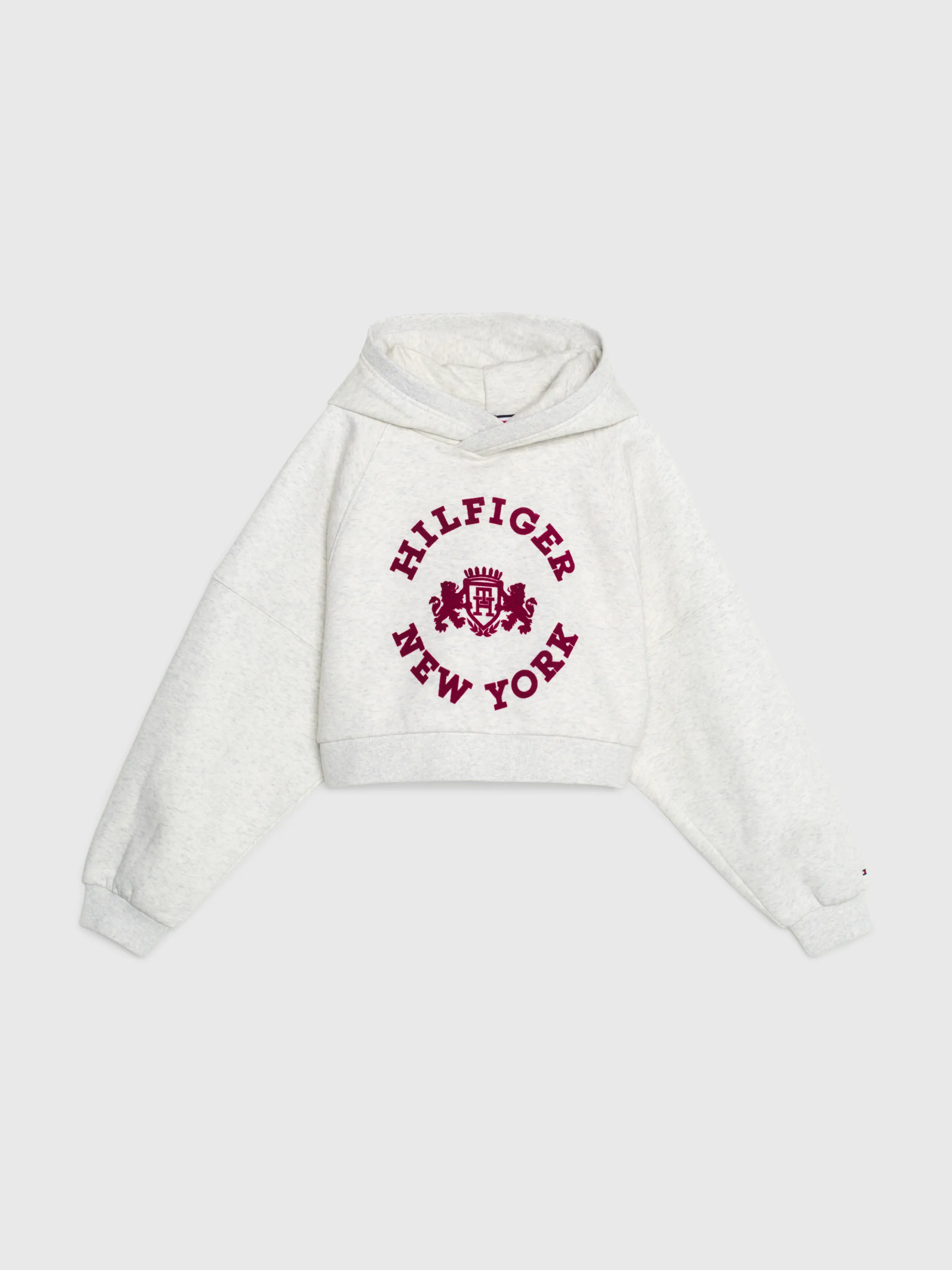 Girls 3-7 Varsity Cropped Relaxed Hoodie Sweatshirt | Sweatshirts & Hoodies | Tommy Kids