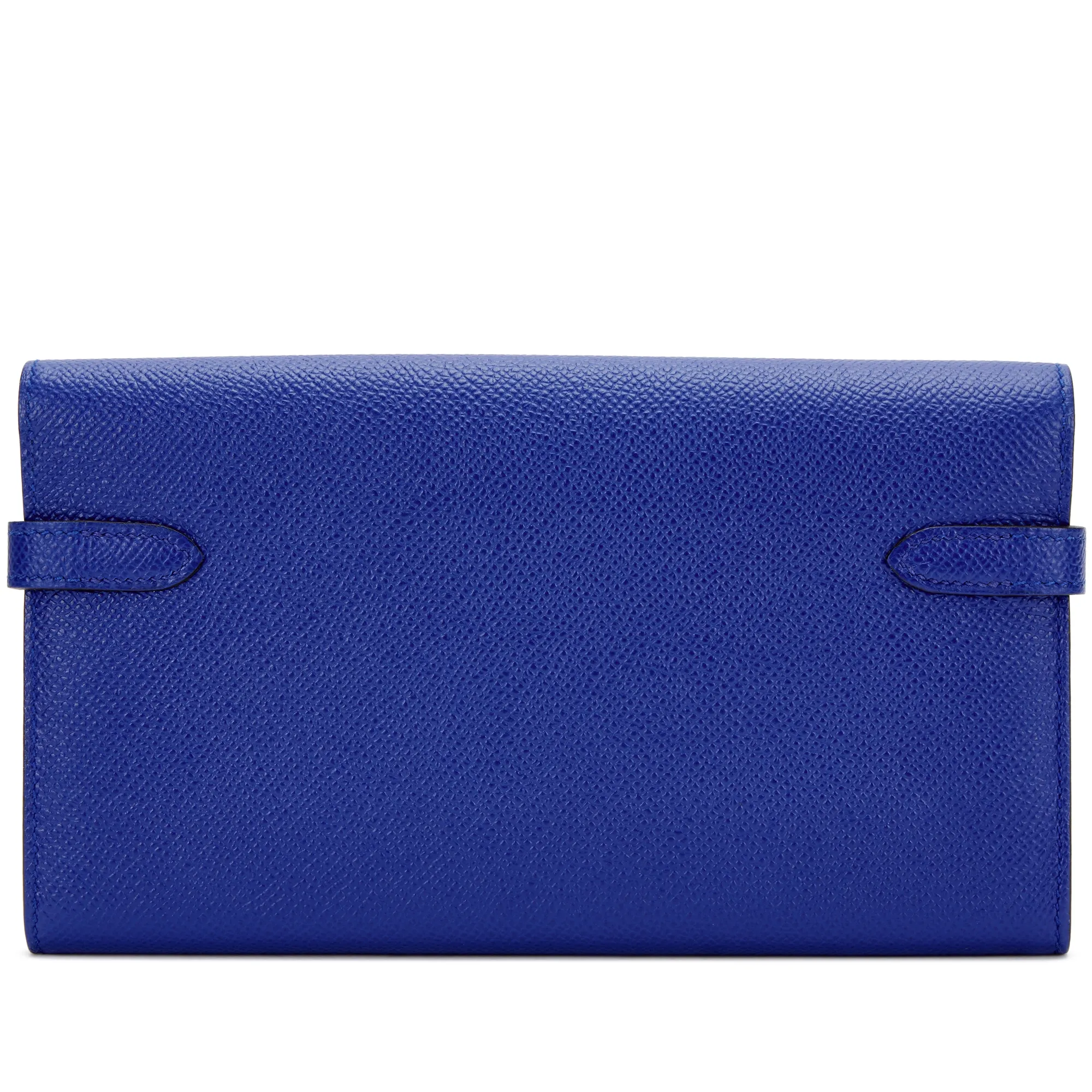 Hermès Bleu Electrique Epsom Kelly Wallet Palladium Hardware, 2015