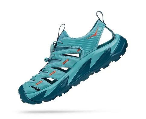 Hoka Womens Hopara All-Terrain Sandals- Coastal Shade/Blue Coral