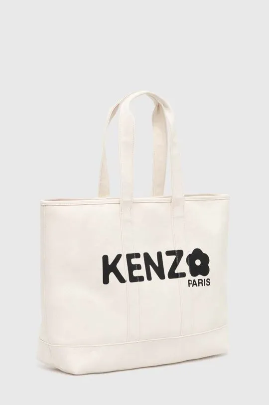 Kenzo cotton handbag Utility Large Tote Bag beige color FE68SA911F36.03