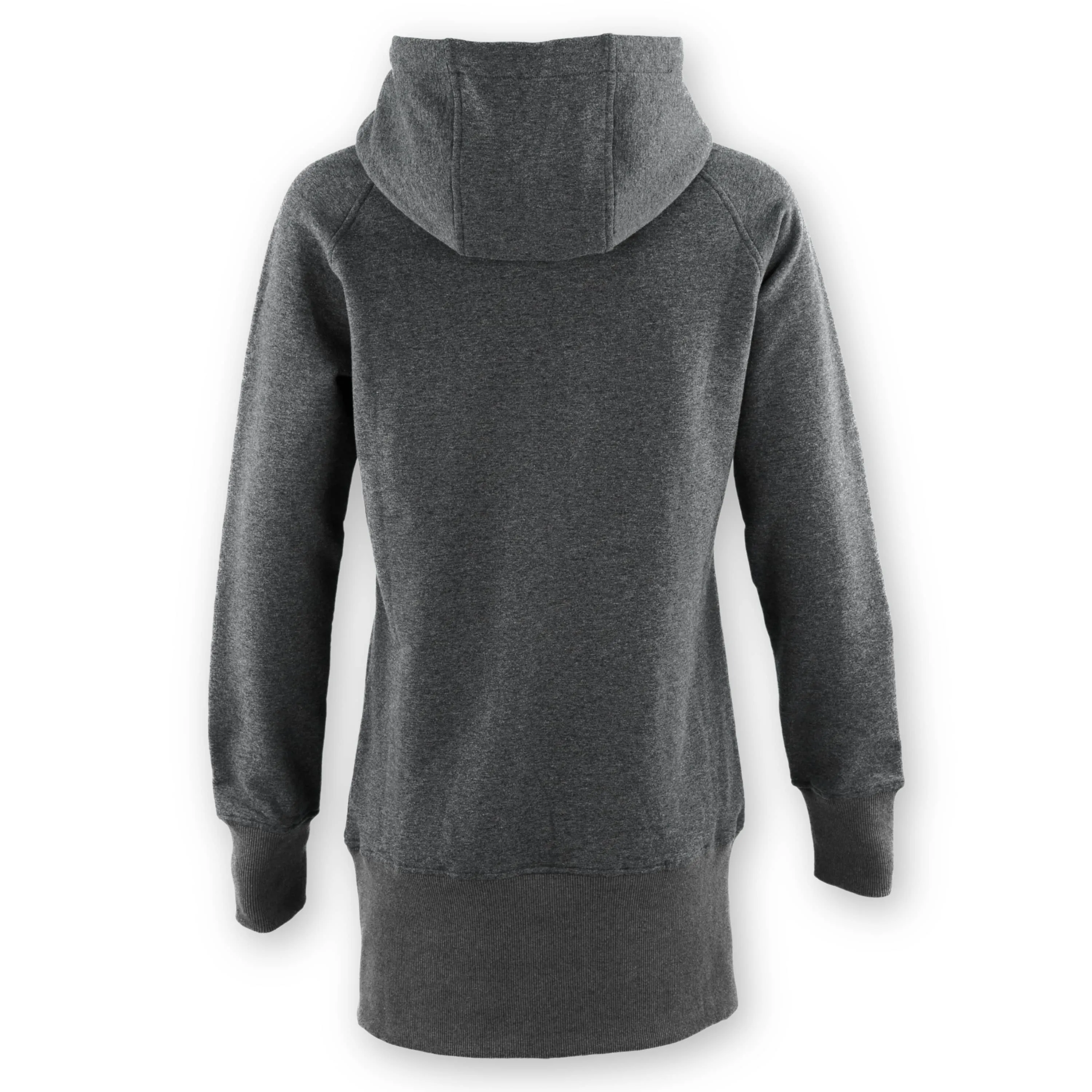 Kora Long Hoodie Charcoal