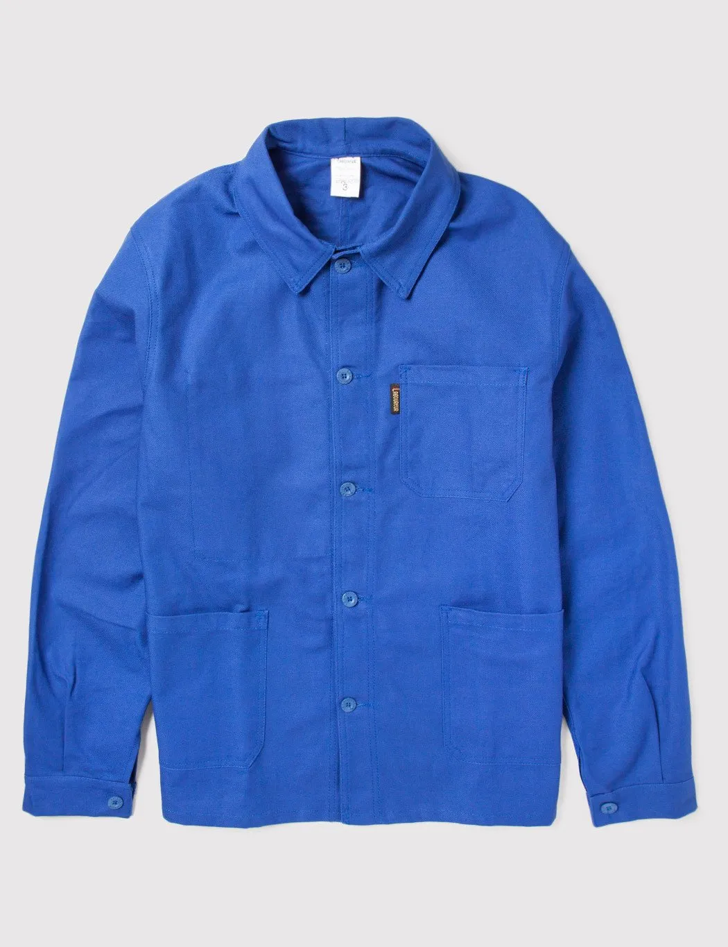 Le Laboureur Cotton Work Jacket - Bugatti Blue