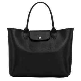 Le Pliage City L Tote bag Black - Canvas