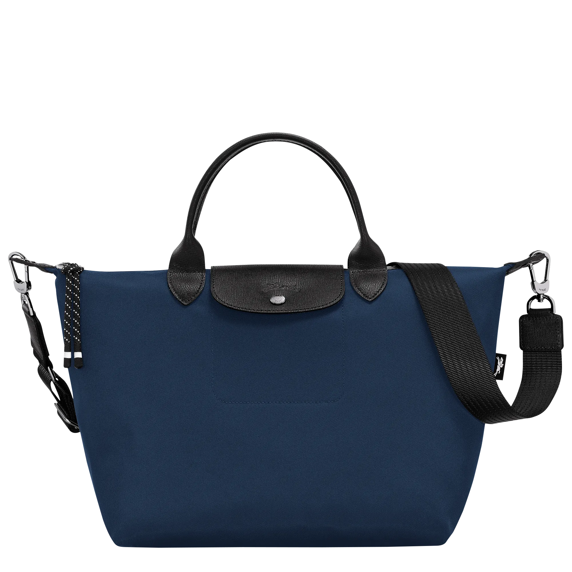 Le Pliage Energy L Handbag Navy - Recycled canvas