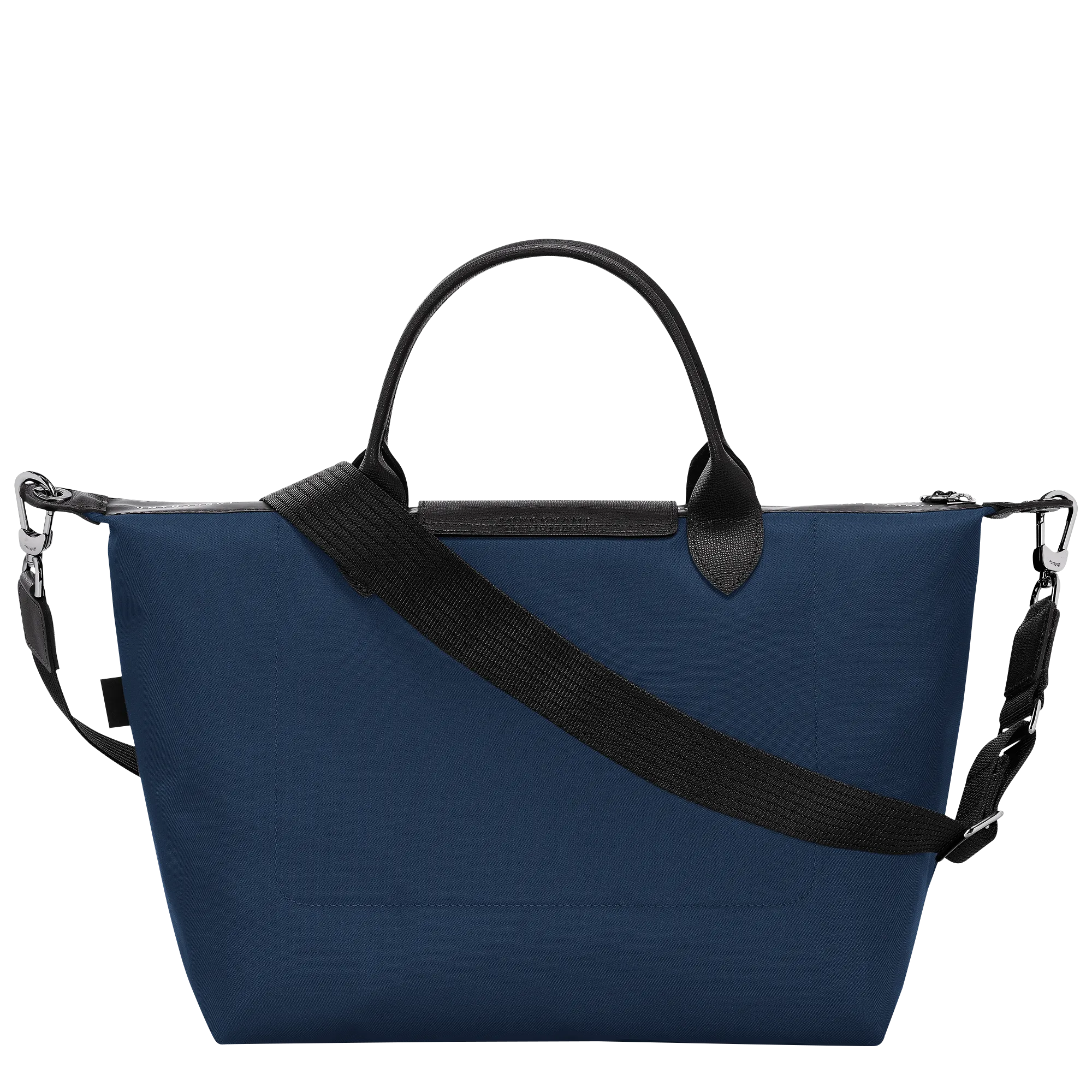 Le Pliage Energy L Handbag Navy - Recycled canvas