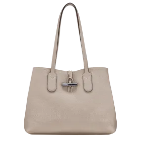 Le Roseau Essential M Tote bag Clay - Leather