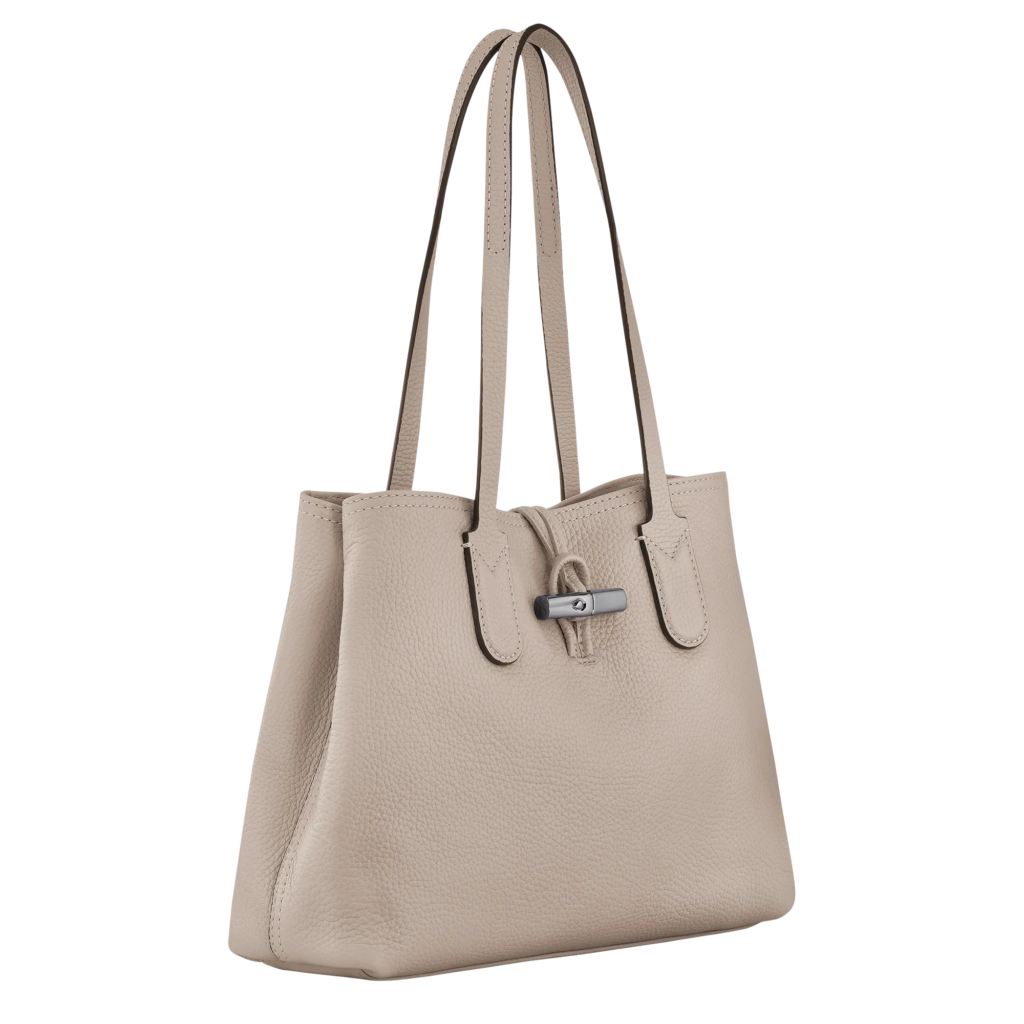 Le Roseau Essential M Tote bag Clay - Leather