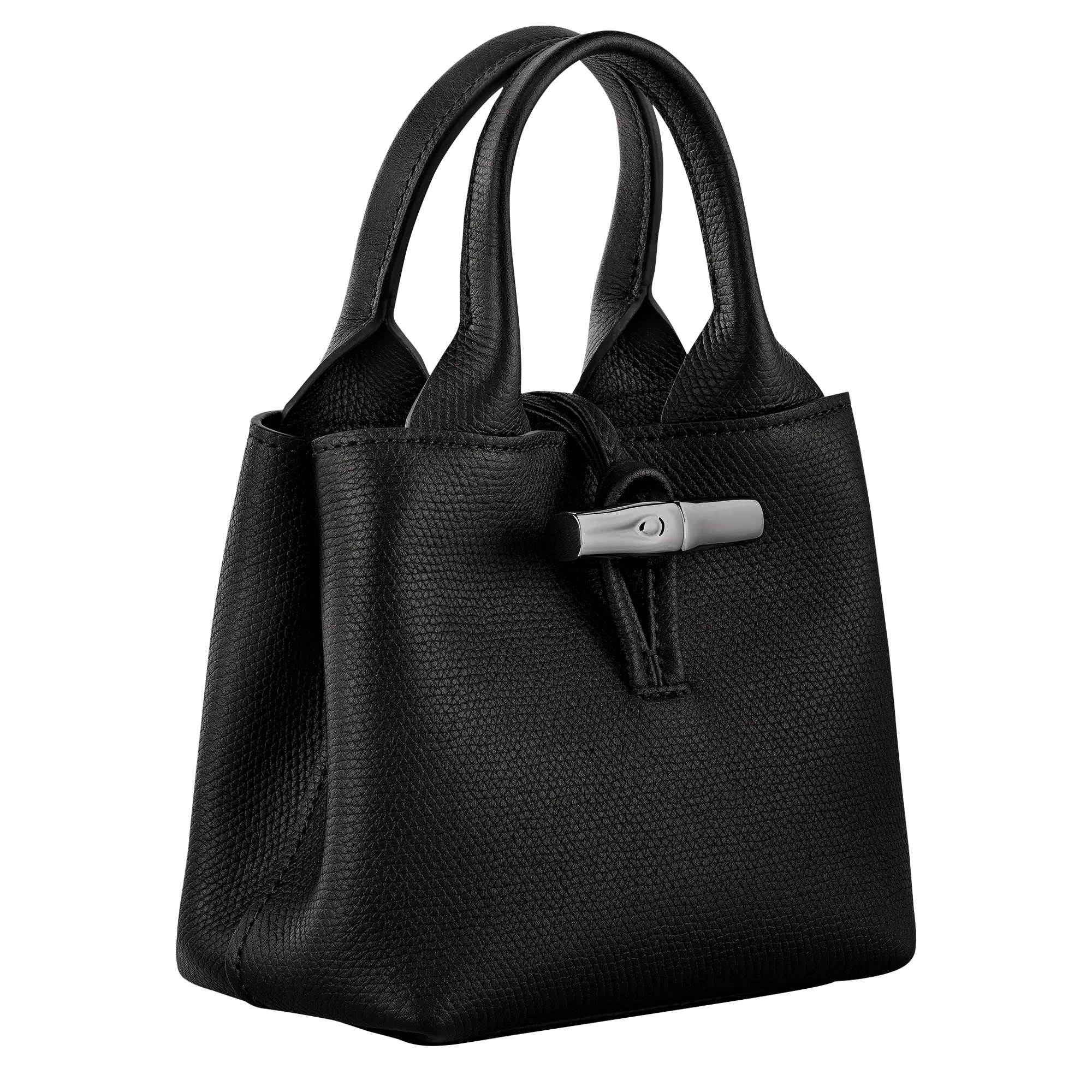 Le Roseau XS Handbag Black - Leather