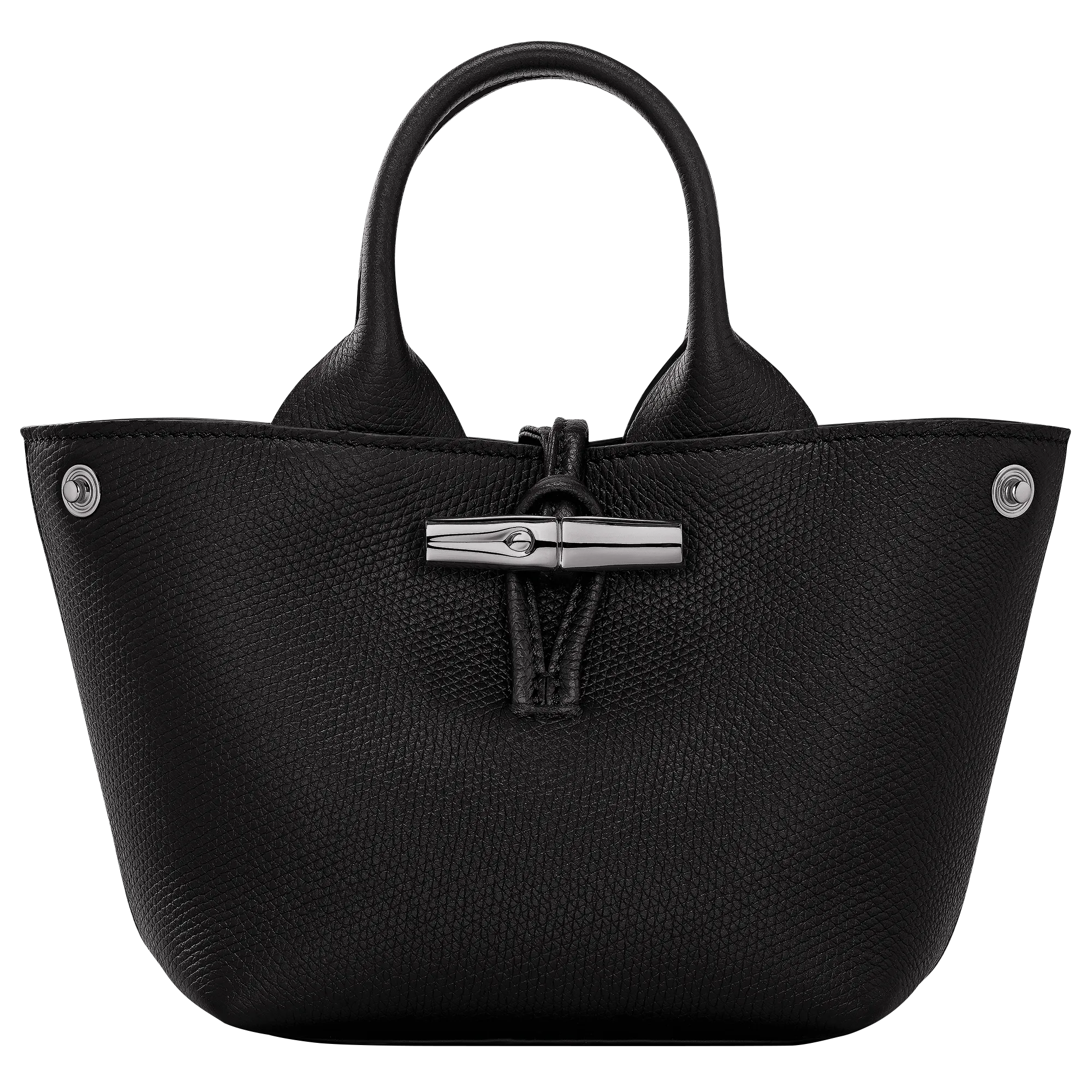 Le Roseau XS Handbag Black - Leather