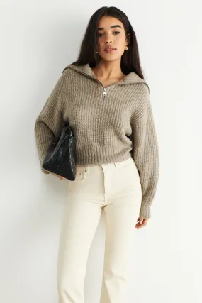 Leslie knitted sweater