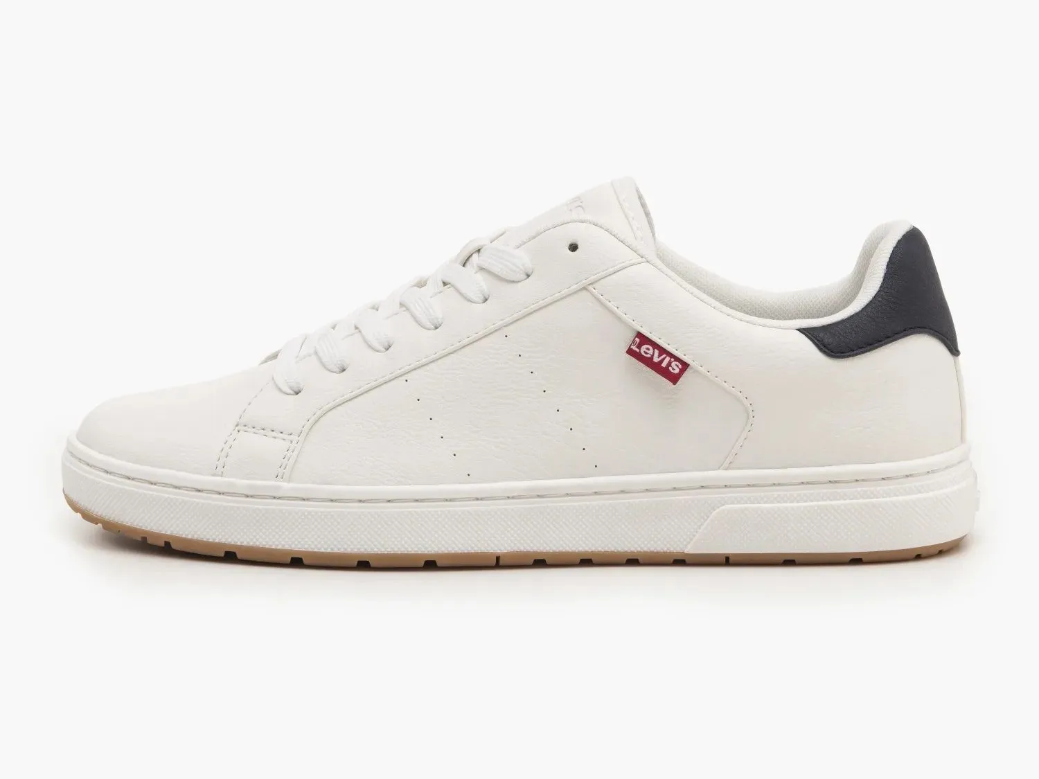 Levi's® Piper Lace Sneaker Trainers Full Regular White