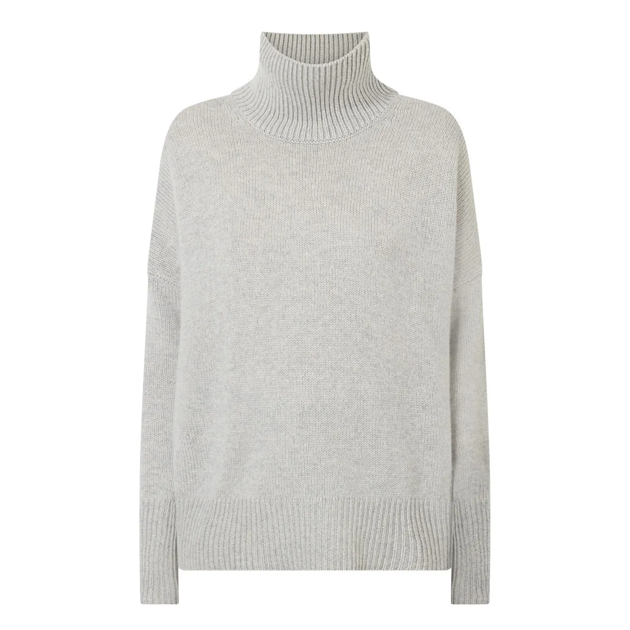 LISA YANG Heidi Turtleneck Sweater - Grey