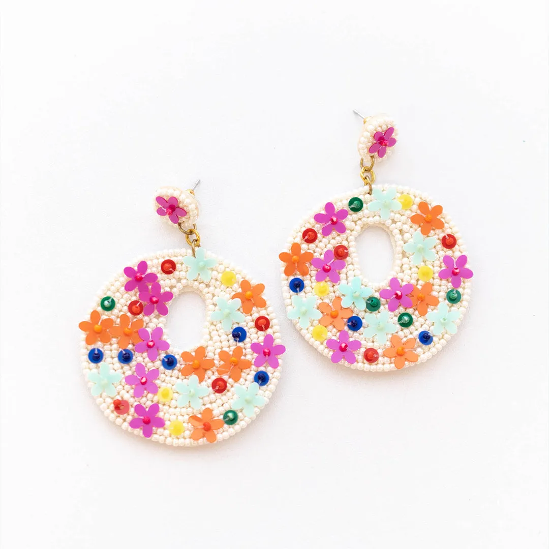 Love Me Love Me Not Earrings, Multi