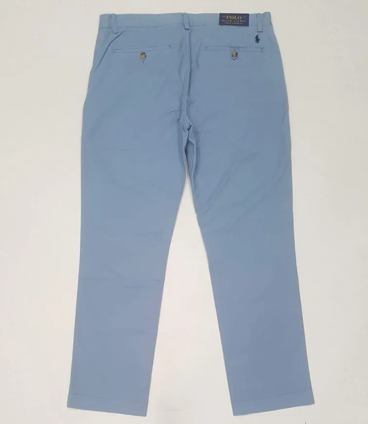 Nwt Polo Ralph Lauren Light Blue Stretch Slim Fit Pants